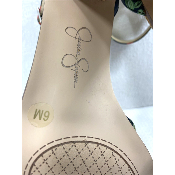 Jessica Simpson Heels Womens Size 6 Cherries Strawberries Open Toe Ankle Strap - Picture 10 of 14